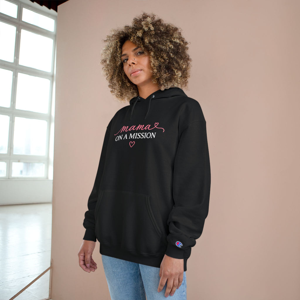 Mama on a Mission Hoodie — Cozy Empowerment Pullover for Moms