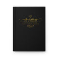 Mama on a Mission Hardcover Journal — Faith, Purpose & Progress Matte Journal