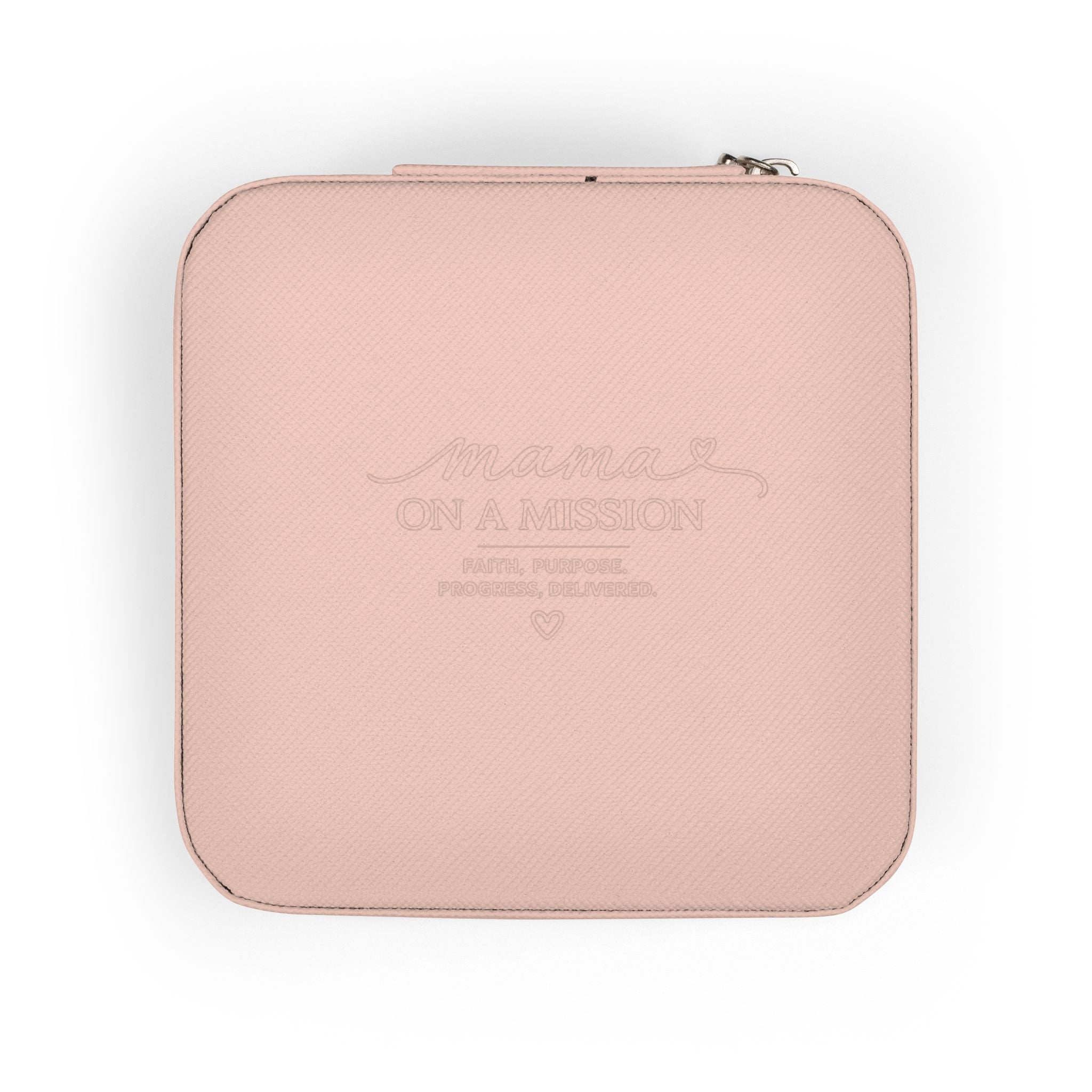 Compact Jewelry Travel Case – Portable Organizer for Rings, Earrings & Necklaces