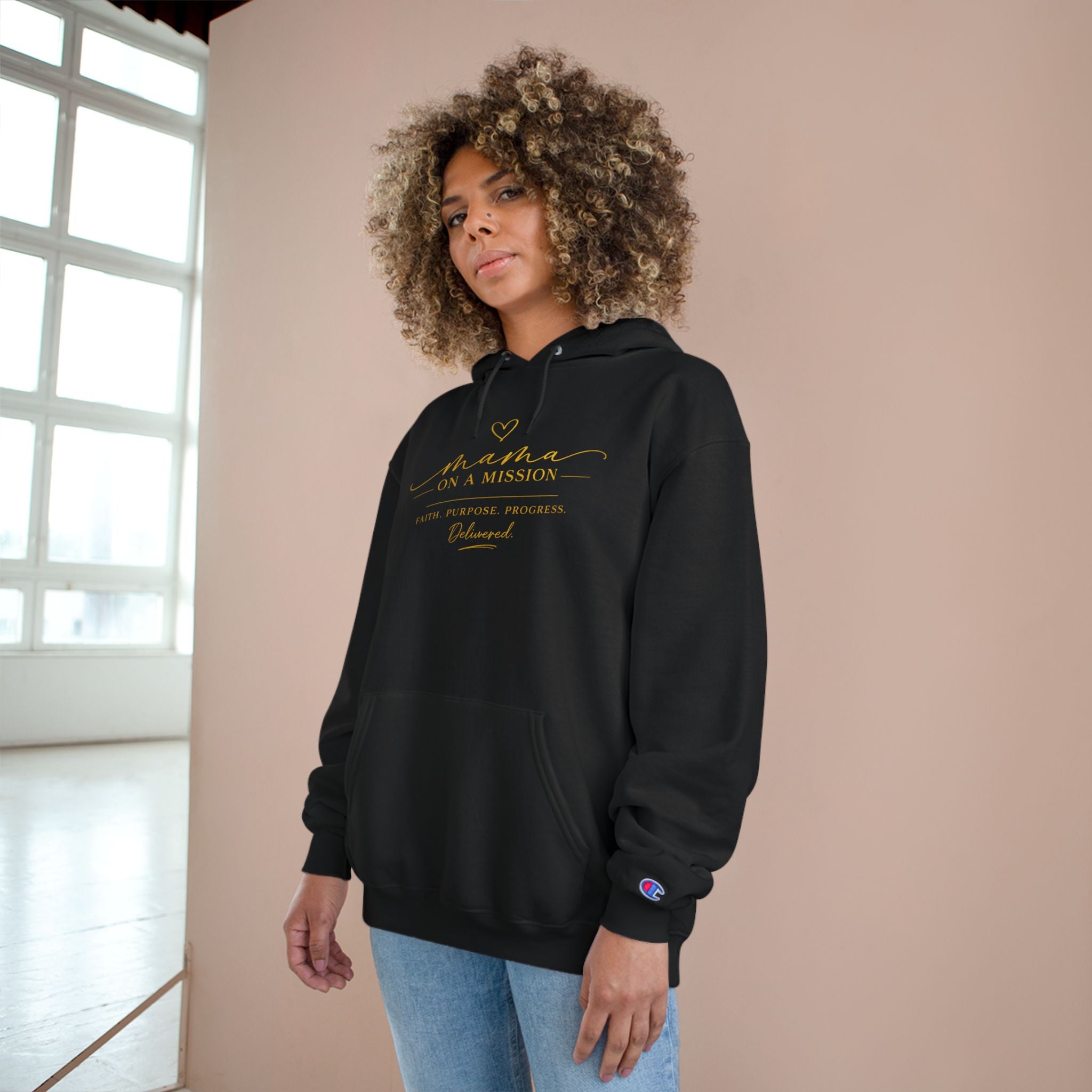 Mama on a Mission Hoodie — Inspirational 'Mama on a Mission' Pullover for Moms