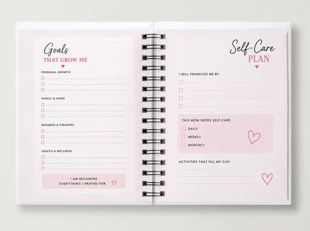 Mama On A Mission 6-Month Goal Planner