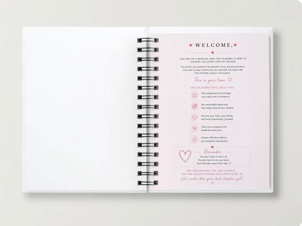 Mama On A Mission 6-Month Goal Planner