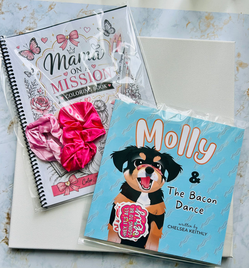 Coloring book & Molly book Bundle